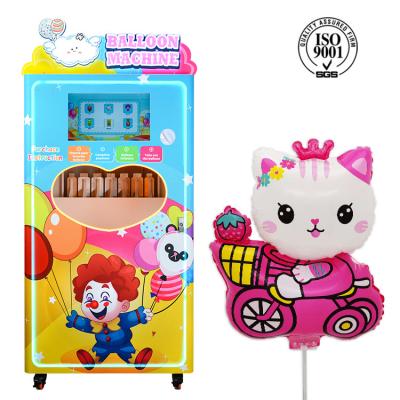 China Método de pago con tarjeta Máquina expendedora de globos con opciones de personalización y logotipo Capacidad de almacenamiento de 60 globos cada uno en venta