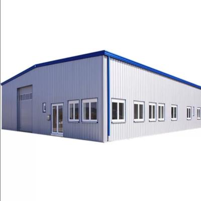 China Modern metal light steel structure frame prefabricated steel building for sale