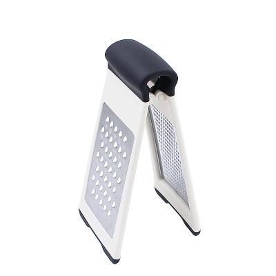 China Viable High Quality Kitchen Manual Vegetable Fold Bilateral Grater for sale