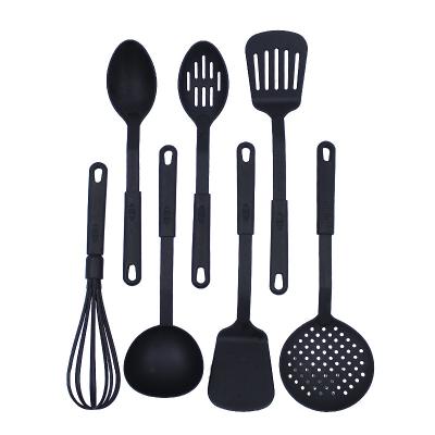 China Sustainable Utensil Set Kitchen Tools Accessories Instruments Nylon Kitchen Utensil Set Nonstick Heat Resistant Cookware Set for sale