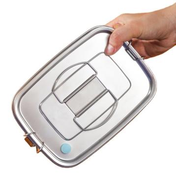 China Heatable Amazon hot sale High Quality Food Grade, multi-layer box Bento Lunch Box Stainless Steel Lunch Box for sale