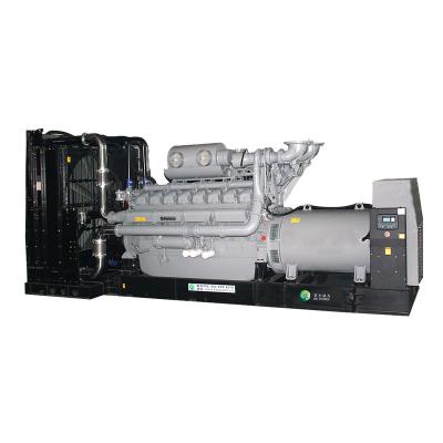 China 200kva with soundproof UK silent diesel engine genset high voltage electrical generator BPM176 for sale