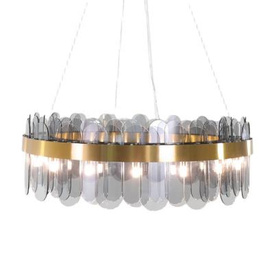 China Restaurant/Home/Hotel/Mall 2020 Modern Art Deco Round Contemporary Luxury Indoor Home Chandelier Led Pendant Light for sale