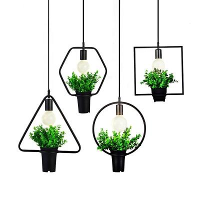 China Residential Antique Industrial Modern Factory Garden Attic Lamp Chandelier Pendant Light for sale