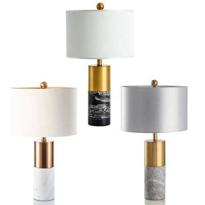 China Restaurant/Nordic Home/Hotel/Hotel Mall Metal and Stacked Glass Buffet Table Lighting Creative Hand-Blown Glass Table Lamp for sale