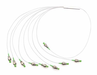 China Hot-selling Best-selling PLC Mini Steel Pipe Fiber Optic Communication SC FC LC ST Optical Connector Type Optical Splitter for sale