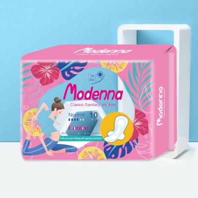 Chine OEM 290mm Hygiène Biodégradable serviette hygiénique en coton à vendre
