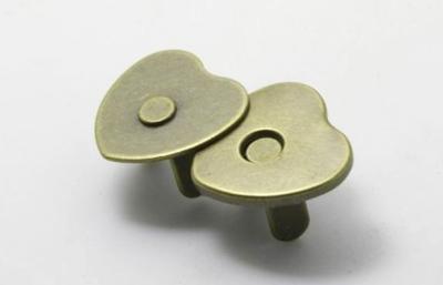 China Metal buckle snap fastener button magnets strong nickel whiteboard magnetic button for sale