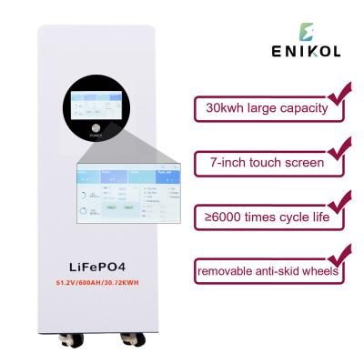 Cina Batteria solare di grande capacità 30kwh 48V per la casa 600ah Batteria al litio ferro fosfato in vendita