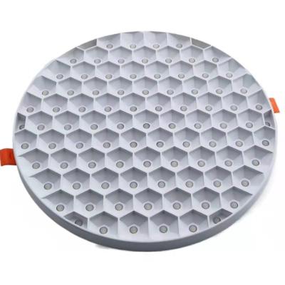 China 8W 15W 24W 36W Modern PC Ceiling Lamp Frameless Adjustable Honeycomb Led Panel Light for sale