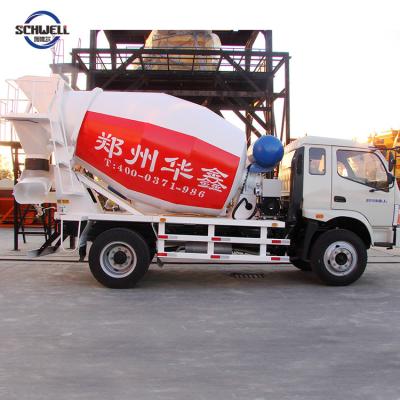 China Wholesale 5 Cubic Meter Transit Mixer Car CBM Concrete Truck Price Mounted 18tons for sale