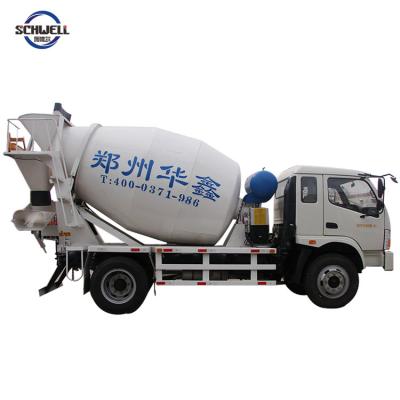 China China factory ready mix concrete mixer truck foton mounted 18tons concrete for sale