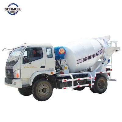 China Factory Price 3 Cubic Meter Concrete Mixer Truck Small Price 3CBM for sale