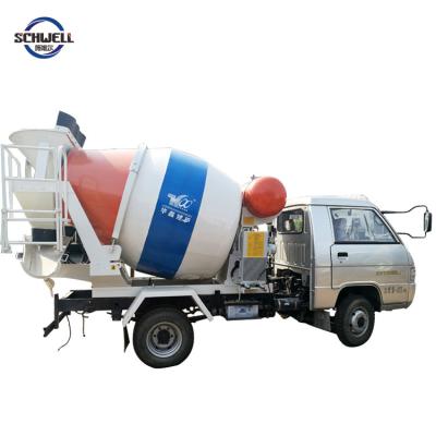 China New Type Cement Truck Transit Mixer 3.6tons for sale
