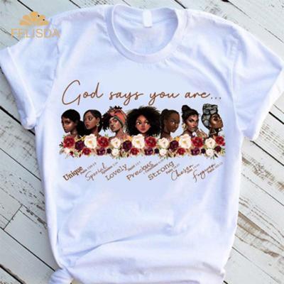 China Free Custom Anti-Wrinkle Magic Logo T-shirt Women Shape Graphic Tees Women Plus Size Tees for sale