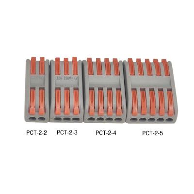 China Lighting 250V Mini Wire To Wire Compact Wire Connectors 2/3/4/5 Pole Connector Driver Recessing for sale