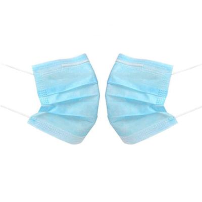 China Eco - Friendly Disposable Face Mask 3 Ply Non Woven Surgical Mask for sale