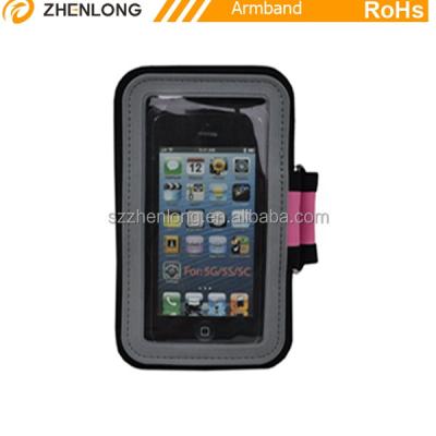 China 5.5inch Durable Cell Phone Holder Air Armband Running Belt Bag Pouch for sale