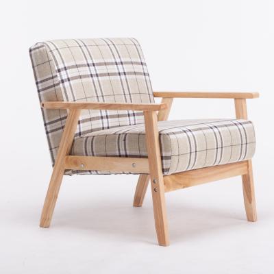 China Modern Modern Living Room Top Fabric Sofa With Solid Wood Frame for sale