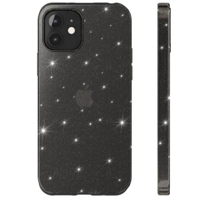 China Shockproof Popular Luxury Shinning Bling Glitter Phone Case For iPhone 12 for sale