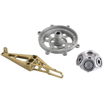 China CNC turning aluminum alloy parts for radar infrared made with 5axis CNC center brother for sale
