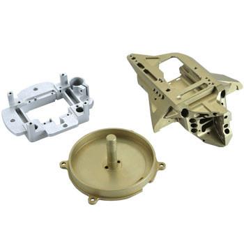 China CNC turning aluminum alloy parts for astronautic made with 5axis CNC center brother for sale
