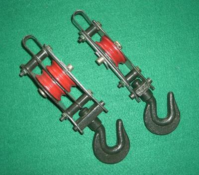 China Construction works Off Road Winch Accessories Open Snatch Pulley Block for sale