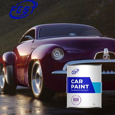 China 1K Basecoat Fast Drying Easy Application And Wide Color Range For Automotive Finishes for sale