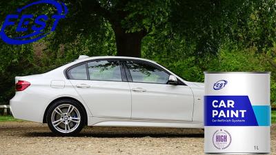 China Weather Resistance Car Paint Suppliers Automotive Paints Refinish Acrylic 1K/2K White for sale