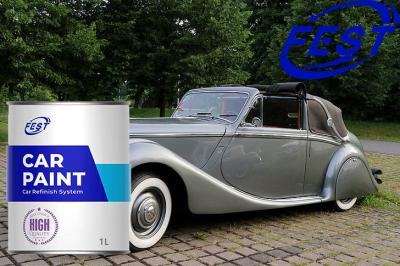 China Eco-Friendly Car Paint Suppliers Automotive Paints Refinish Acrylic 1K/2K Silver for sale
