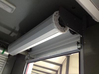 China Factory Price Trailer Blinds Aluminum Slats Profile Roll Door Aluminium Rolling up Door Fire Protection Sliding Door for sale