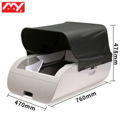 China Myd Viable Cat Litter Box Self Cleaning Electric Smart Row Inexpensive Cat Litter Box Tray Automatic Self-Cleaning Litter Box for sale