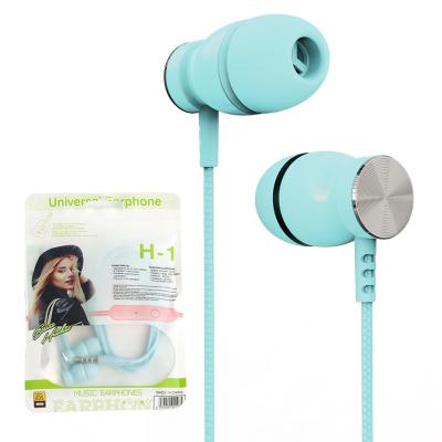 China In-ear original wired hands free earbuds in-ear headphone sports gaming earphone for sale