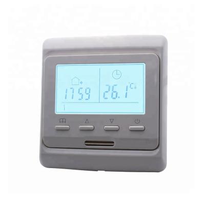 Cina Regolatore di temperatura heated del termostato del pavimento di bianco 86*90*43mm per il sistema caldo del riscaldamento dell'acqua e del pavimento in vendita