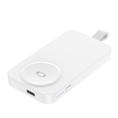 China 2500mAh Capacity Power Bank Wireless Charger For IWatch 8.8 Ounces 2-8mm Charging Distance. for sale