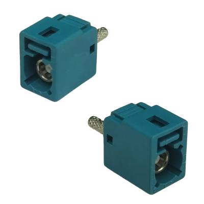 Cina Acqua Blu Colore FAKRA Z connettore tipo rettilineo per antenna radio auto in vendita