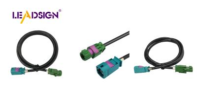 China HSD Cable with Straight E to Z Code 4Pin Connectors for Automotive Systems for sale