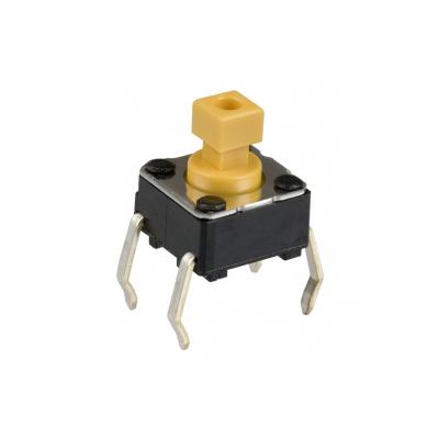 China Standard Type Omron B3F-1052 Tact Switch 6*6mm Substrate Insertion Installation Size 7.3mm for sale