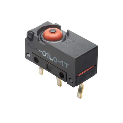 China Omron D2FD-01L0-1T Standard Ultra Subminiature Dust Proof Switch 2N Action Force Pin Core Plunger for sale