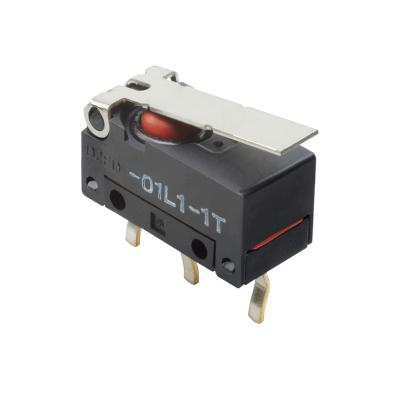 China Omron D2FD-01L1-1T Dust Proof Standard Ultra Subminiature Switch 2N Action Force Hinge Base Lever for sale