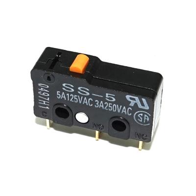 China Omron SS-5 Standard Subminiature Switch 1.47N Action Force Needle Base Button for sale
