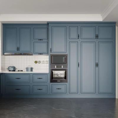 Chine Melamine bois massif stratifié Armoires de cuisine Profiles de porte à vendre