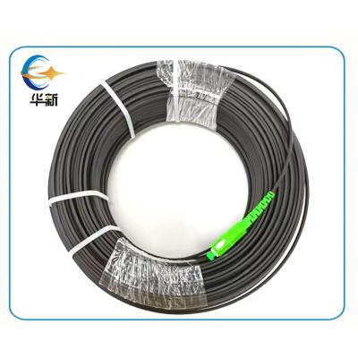 China SMF SC Fiber Optic Patch Cord for High Bandwidth Applications Green and Blue Connector House Color for sale