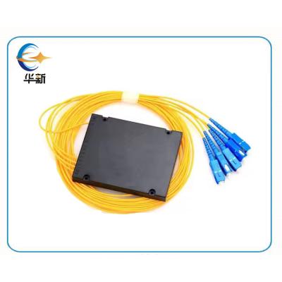 China 1x4 1x16 1x32 1x64 Bare Fiber Compact PLC Tap Low Insertion Loss Wide Operating Wavelengths for sale