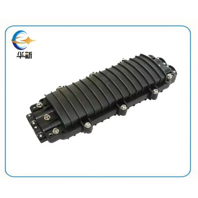 China OEM Black Optic Fiber Box For FTTH FTTX Network Fiber Splice Enclosure for sale