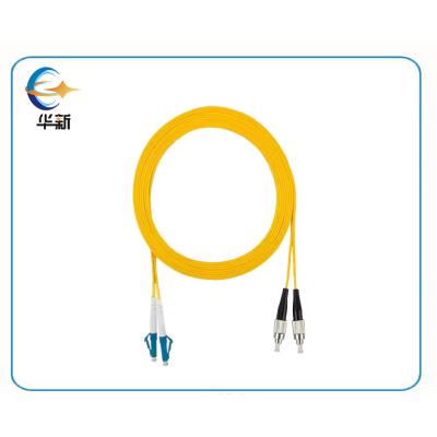 China SC UPC Fiber Optic Patch Cord Multimode OM4 Om3 Fibre Patch Leads G657a1 FTTH for sale