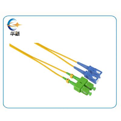 China SC UPC Fiber Optic Patch Cord Simplex Single mode G657A for sale