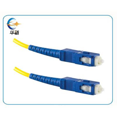China Optimal Network Performance Fiber Optic Patch Cord with UPC Polish and 100% Test for sale