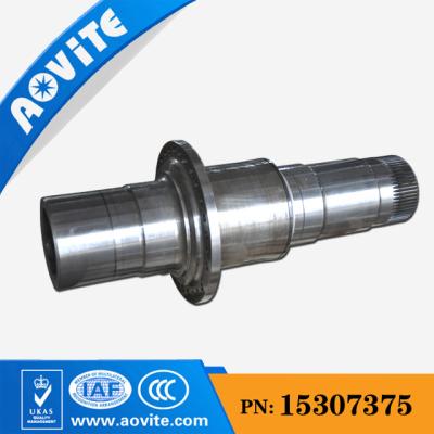 China OEM dump truck Rear Axle parts left hand spindle (SPINDLE- LH) 15307375 for Terex 15307373 15336150 rear axle assembly for sale