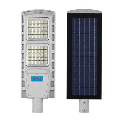 China 200w led street light with solar panel integrated all in one led solar street light outdoor aluminum housing wall mount for sale